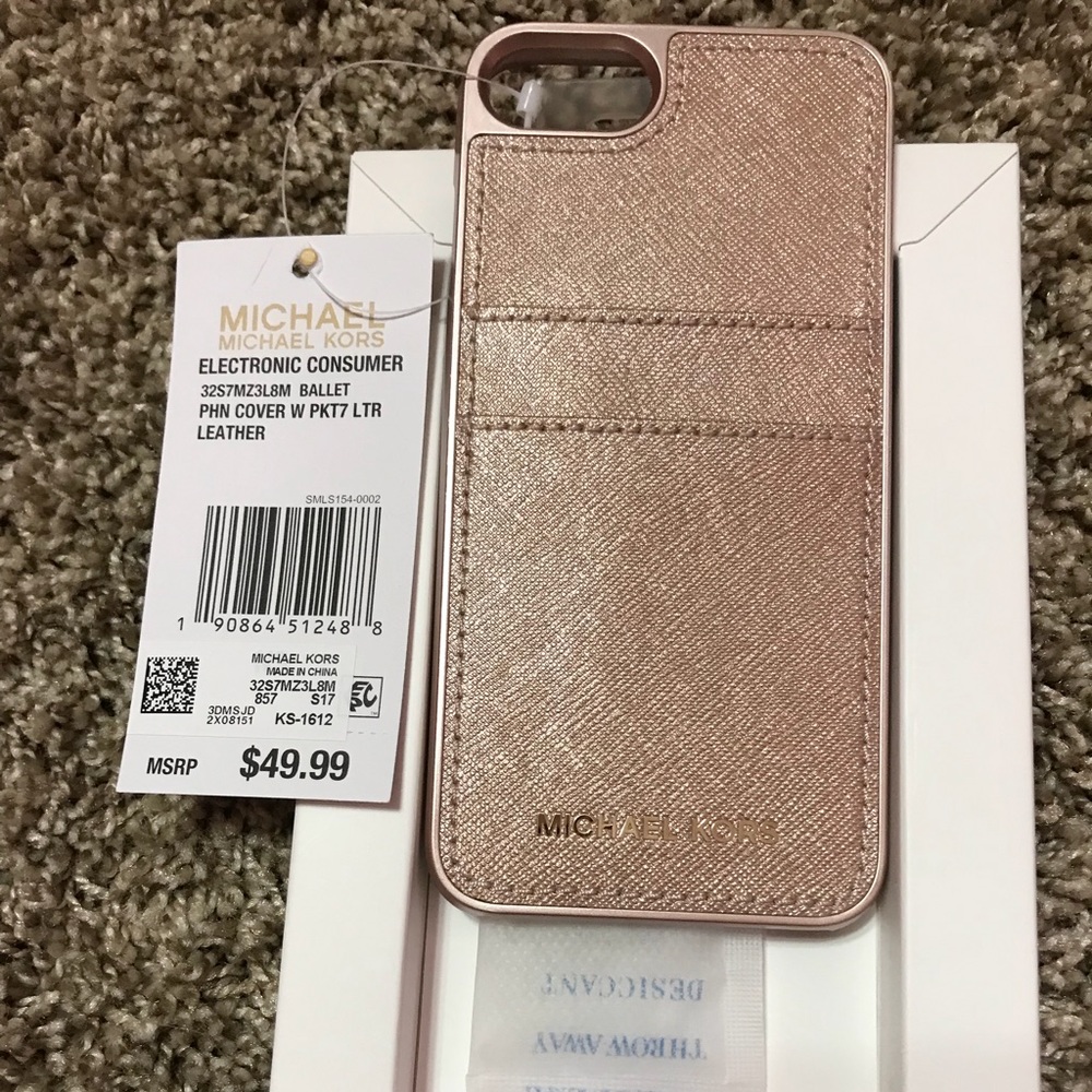 Rose gold iPhone 7 case